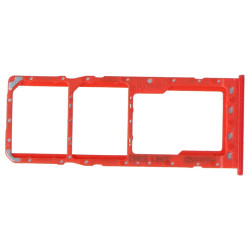 SIM Card Tray για Samsung Galaxy A10 Dual Card Version – Κόκκινο