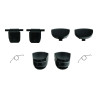 Σέτ Κουμπιών Trigger Buttons για PS4 Controller JDM-030 L1 / R1 / L2 / R2 + Springs