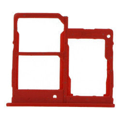 SIM Card Tray για Samsung Galaxy A20e Dual Card Version – Κόκκινο
