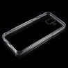 Θήκη Σιλικόνης TPU με Πλαστική Πλάτη για Samsung Galaxy A6 (2018) - Διάφανη