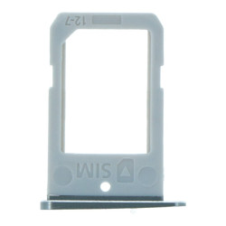 SIM Card Tray για Samsung Galaxy S6 edge Single Card Version – Μαύρο