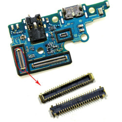 LCD Display FPC Connector Charging Board για Samsung Galaxy A40 / A50 / A70 - 40pin