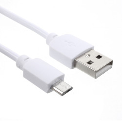 PINZUN 1M Micro USB Sync Data Charging Cable for Samsung Huawei - White