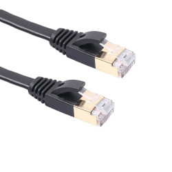 Καλώδιο Δικτύου LAN Ethernet Flat 3m CAT7 - Μαύρο
