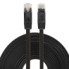 Καλώδιο Δικτύου LAN Ethernet Flat 10m CAT6 - Μαύρο
