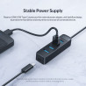 ORICO TWU3-4A HUB με 4 Θύρες USB 3.0 και 1 Θύρα Type-C