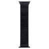 Λουράκι Nylon Band Υφασμάτινο για Apple Watch 42 / 44 / 45mm – Μαύρο