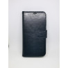 Θήκη Πορτοφόλι Motomo Leather για Huawei Y6 2018 – Μαύρο