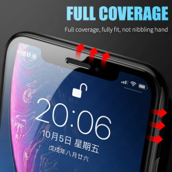 Τζάμι Προστασίας 9H Full Glue Ceramics Film για iPhone XS Max / 11 Pro Max - Μαύρο