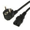 Τριπολικό Καλώδιο Τροφοδοσίας για Laptop AC Power Cord, 1.8m – Μαύρο