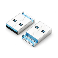 Θύρα USB 3.0 Type A Connector Male Socket 9pin