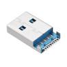 Θύρα USB 3.0 Type A Connector Male Socket 9pin