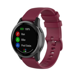Λουράκι Σιλικόνης 22mm για Huawei Watch GT / GT2e / GT2 / GT2 Pro 46mm – Wine Red