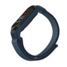 Nylon Woven Texture Λουράκι για Xiaomi Mi Band 3 / 4 / 5 / 6 - Deep Fog Gray