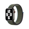 Λουράκι Υφασμάτινο Loop Type Sport για Apple Watch Series 42 / 44 / 45mm – Dark Olive Green