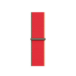 Λουράκι Υφασμάτινο Loop Type Sport για Apple Watch Series 38 / 40 / 41mm – Κόκκινο