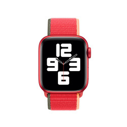 Λουράκι Υφασμάτινο Loop Type Sport για Apple Watch Series 38 / 40 / 41mm – Κόκκινο