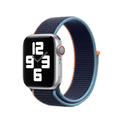 Λουράκι Υφασμάτινο Loop Type Sport για Apple Watch Series 38 / 40 / 41mm – Dark Navy Blue