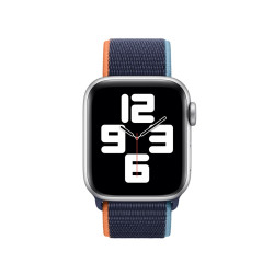 Λουράκι Υφασμάτινο Loop Type Sport για Apple Watch Series 38 / 40 / 41mm – Dark Navy Blue