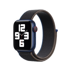 Λουράκι Υφασμάτινο Loop Type Sport για Apple Watch Series 38 / 40 / 41mm – Charcoal