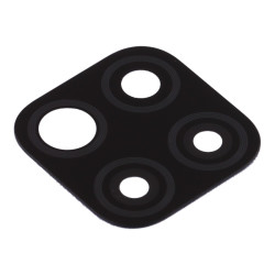 Τζαμάκι Πίσω Κάμερας Back Camera Lens για Huawei P40 Lite (Black)
