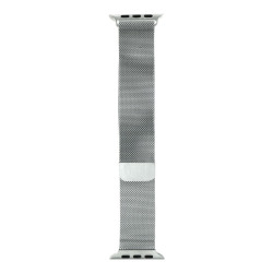 Λουράκι Milanese Loop για Apple Watch 42mm / 44mm / 45 mm – Ασημί