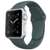Λουράκι Σιλικόνης για Apple Watch 38 / 40 / 41mm – Σκούρο Πράσινο