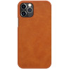 NILLKIN QIN Δερμάτινη Θήκη Book για iPhone 12 Pro Max(6902048201675) - Καφέ