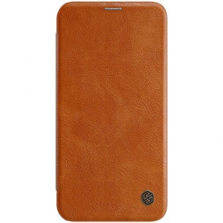 NILLKIN QIN Δερμάτινη Θήκη Book για iPhone 12 Pro Max(6902048201675) - Καφέ