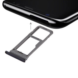 SIM Card Tray για Samsung Galaxy S8 – Μαύρο