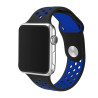 Λουράκι Σιλικόνης για Apple Watch 42 / 44 / 45mm – Μαύρο / Μπλε