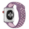 Λουράκι Σιλικόνης για Apple Watch 38 / 40 / 41mm – Μωβ / Ροζ
