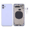 Πίσω Καπάκι με Πλαίσιο Back Housing Cover με SIM Tray & Κουμπιά για iPhone 11 – Μωβ