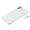 Πίσω Καπάκι με Πλαίσιο Back Housing Cover με SIM Tray & Κουμπιά για iPhone 11 – Λευκό