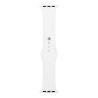 Λουράκι Σιλικόνης για Apple Watch Series 38 / 40 / 41mm, (Μέγεθος Small) - Λευκό