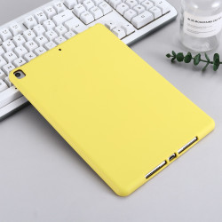Θήκη Σιλικόνης Liquid Silicone για iPad 10.2 2019 / iPad 10.2 2020 / Pro 10.5 2017 – Κίτρινο