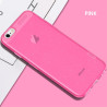 X-LEVEL Θήκη Σιλικόνης Glitter Powder για iPhone 6 Plus / 6s Plus  - Ροζ