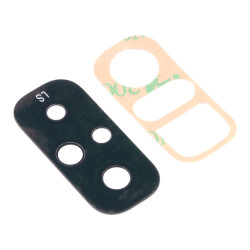 Τζαμάκι Πίσω Καμερας Back Camera Lens για Xiaomi Redmi Note 10S - Ασημί