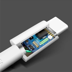 Καλώδιο Φόρτισης 5A USB to USB-C Flash Charging ,1m – Λευκό