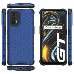 Θήκη Shockproof Honeycomb για OPPO Realme GT 5G – Μπλε
