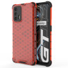 Θήκη Shockproof Honeycomb για OPPO Realme GT 5G – Κόκκινο