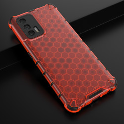 Θήκη Shockproof Honeycomb για OPPO Realme GT 5G – Κόκκινο
