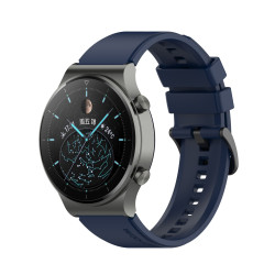 Λουράκι Σιλικόνης για Huawei Watch GT2 Pro - Navy Blue