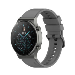 Λουράκι Σιλικόνης για Huawei Watch GT2 Pro – Γκρι