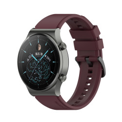 Λουράκι Σιλικόνης για Huawei Watch GT2 Pro - Wine Red