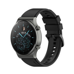 Λουράκι Σιλικόνης για Huawei Watch GT2 Pro – Μαύρο