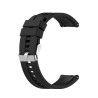 Λουράκι Σιλικόνης 20mm για Huawei Watch GT2 42mm - Μαύρο