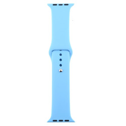Λουράκι Σιλικόνης για Apple Watch Series 38 / 40 / 41mm, (Μέγεθος Small) - Γαλάζιο
