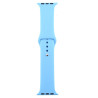 Λουράκι Σιλικόνης για Apple Watch Series 38 / 40 / 41mm, (Μέγεθος Small) - Γαλάζιο