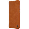 Θήκη Πορτοφόλι Nillkin Qin Book Case για Samsung Galaxy A21/A21s (6902048201057) -  Καφέ